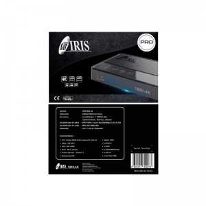 RECEPTOR SATELITE IRIS 1800 4k pro 